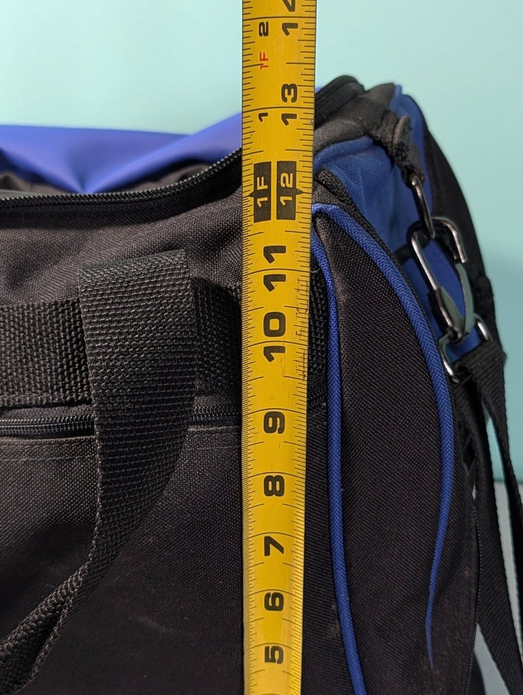 Ebonite Bowling Ball Bag Black & Blue Shoulder Strap