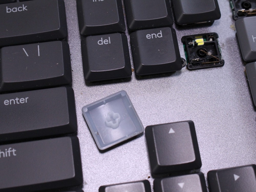 Logitech MX Keys Mechanical Key Cap REPLACEMENT Keyboard Part Only YR0082