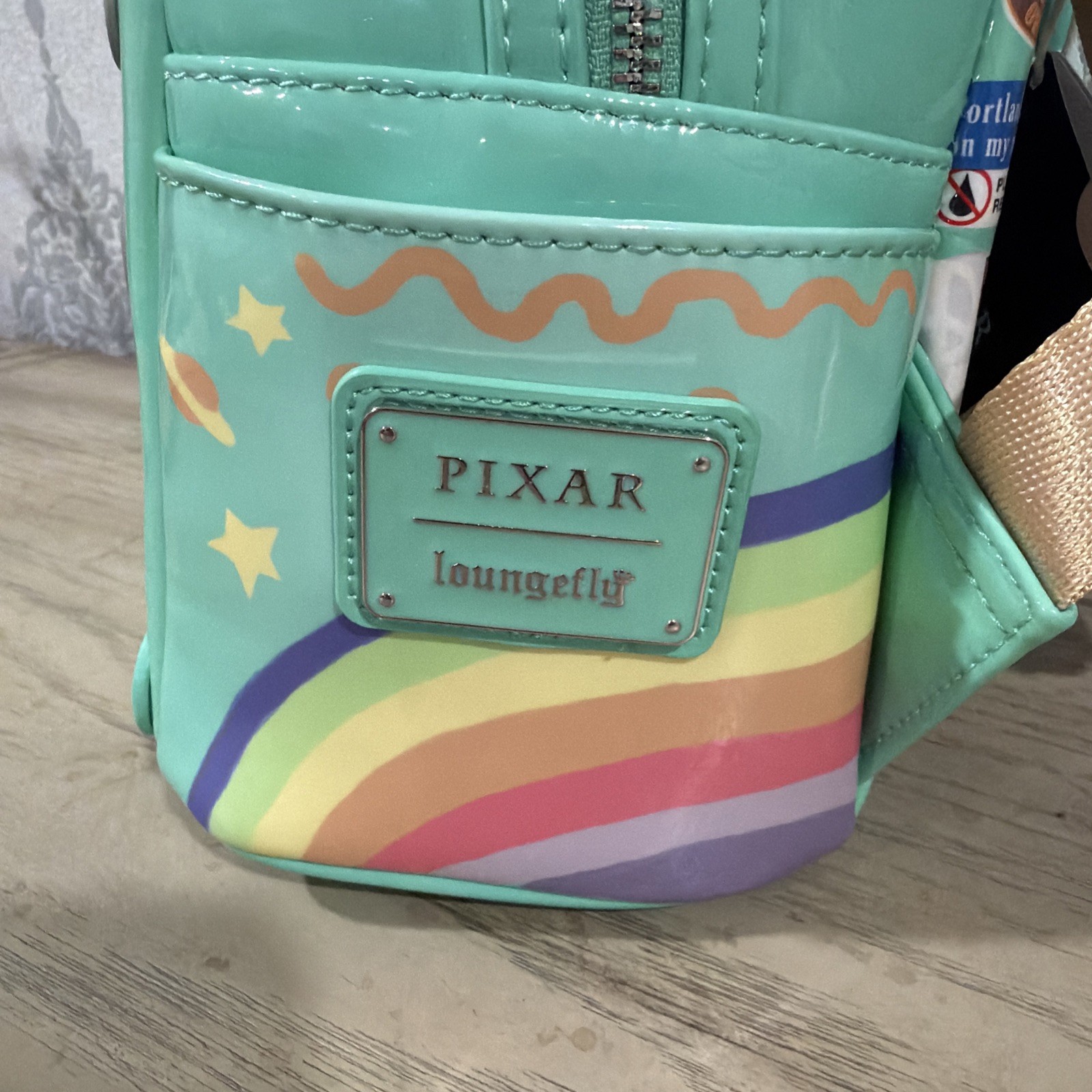 Loungefly Disney Pixar Cars Fillmore Mini Backpack NWT