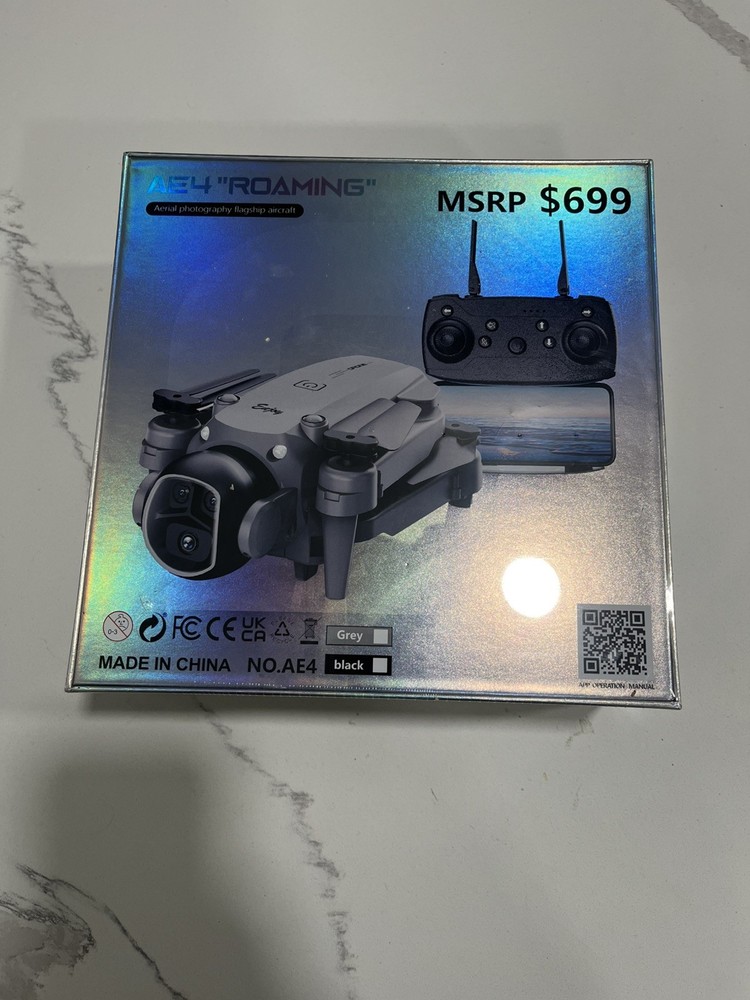 Snap AE4 Roaming Hobby Grade Quadcopter Dual Camera Grey/Black RTF