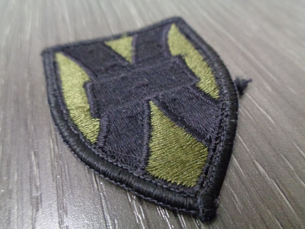 US Army 21st Sustainment Command Patch, Subdued. Vietnam issue