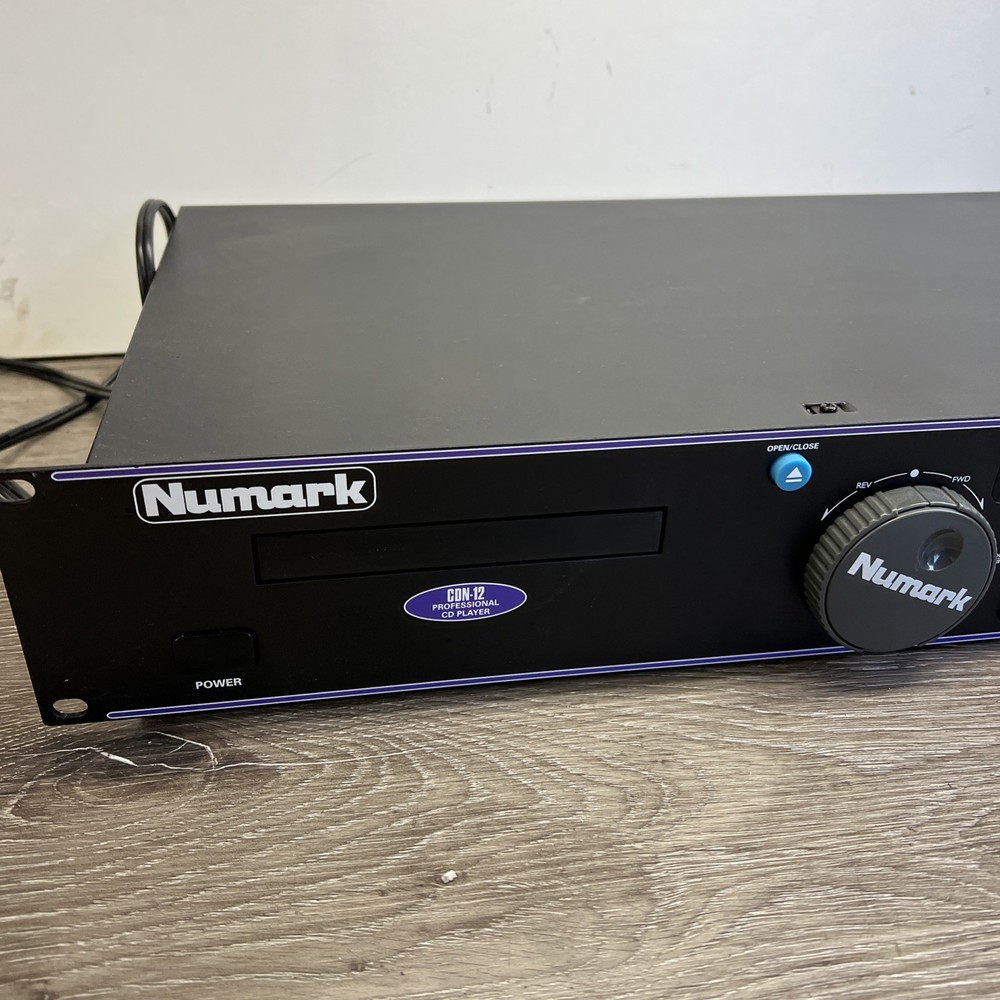 Numark CDN-12 Professional CD Compact Disc Player - TESTED - And Working!
