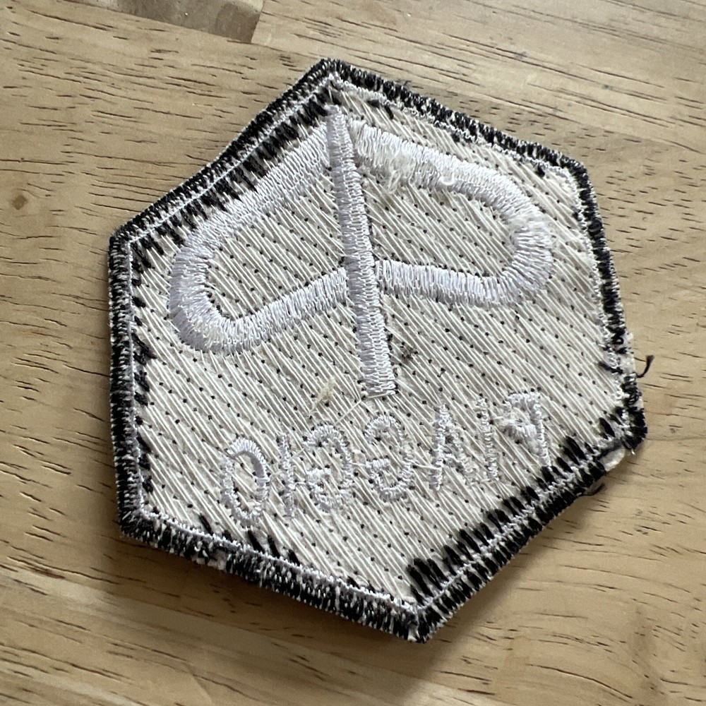 Piaggio (Vespa) Hex Patch - Embroidered - Sew On