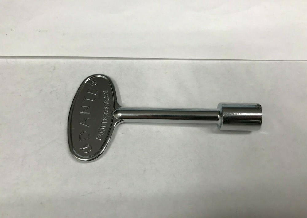 Dante Universal 3" Chrome Plated Valve Key