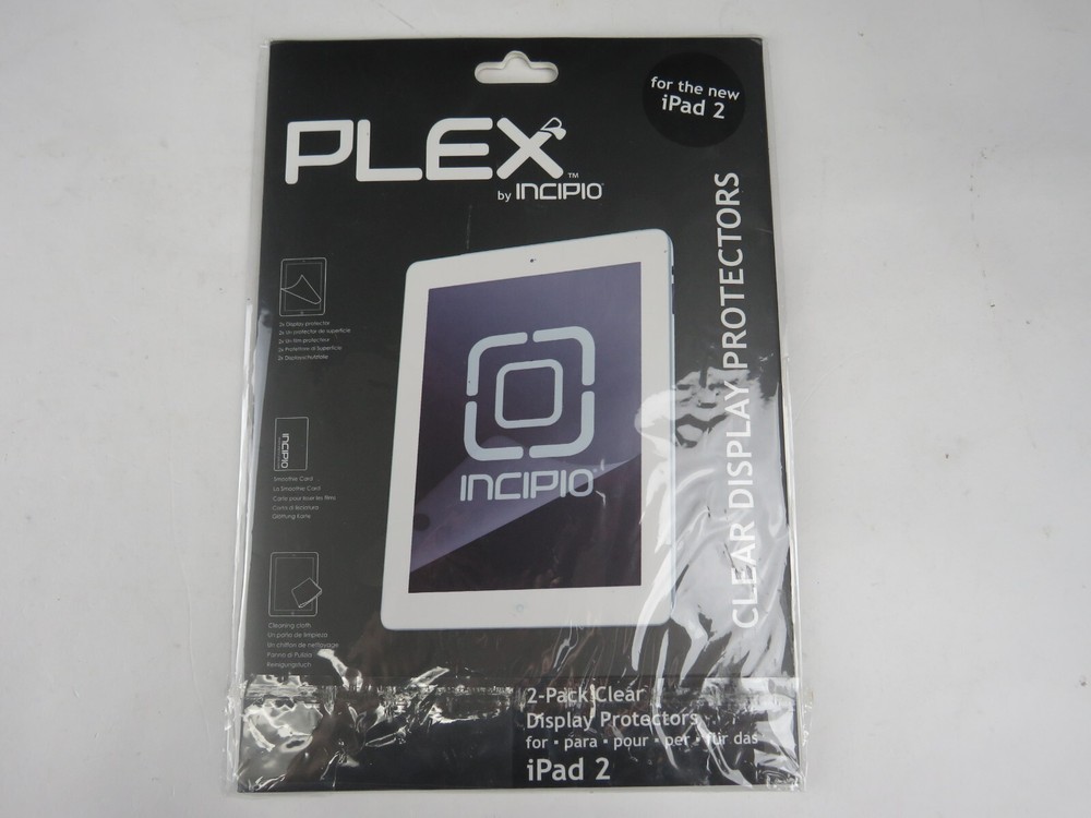 iPad 2 Screen Protector | PLEX by Incipio | 2-Pack | Anti-Glare
