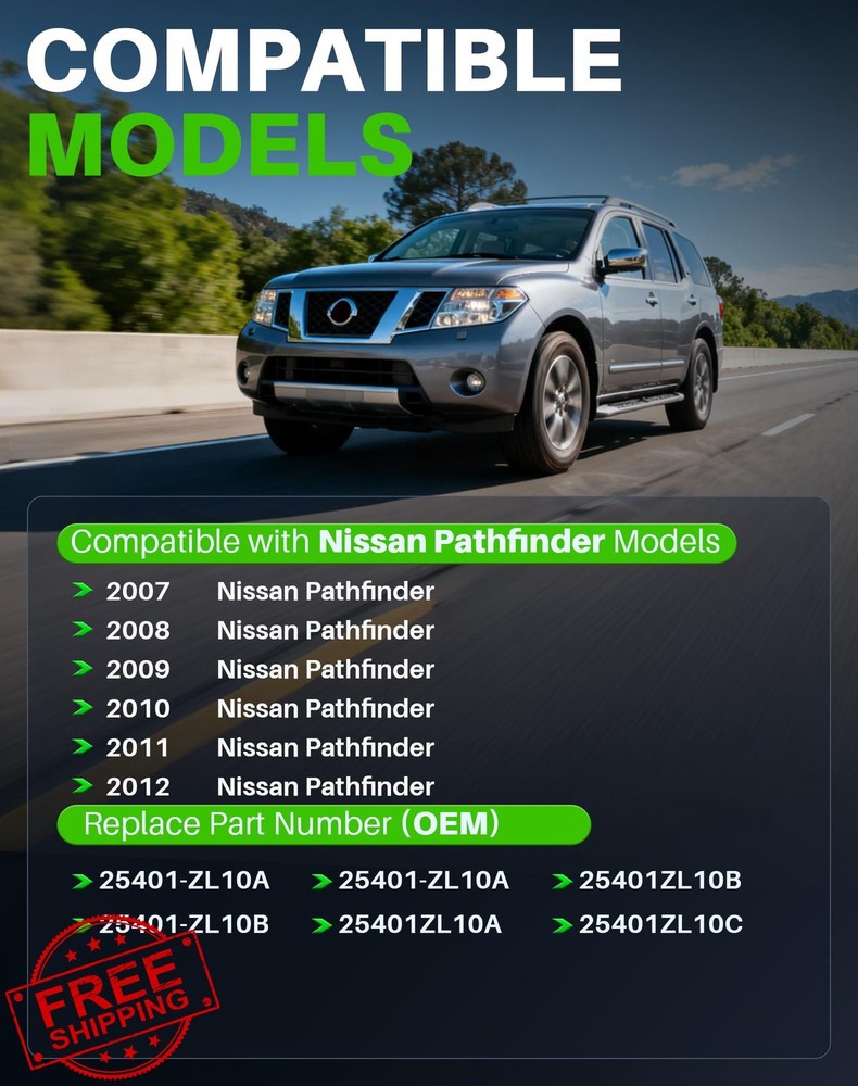 Dacall Power Window Switch for Nissan Pathfinder 2007-2012 Driver Left