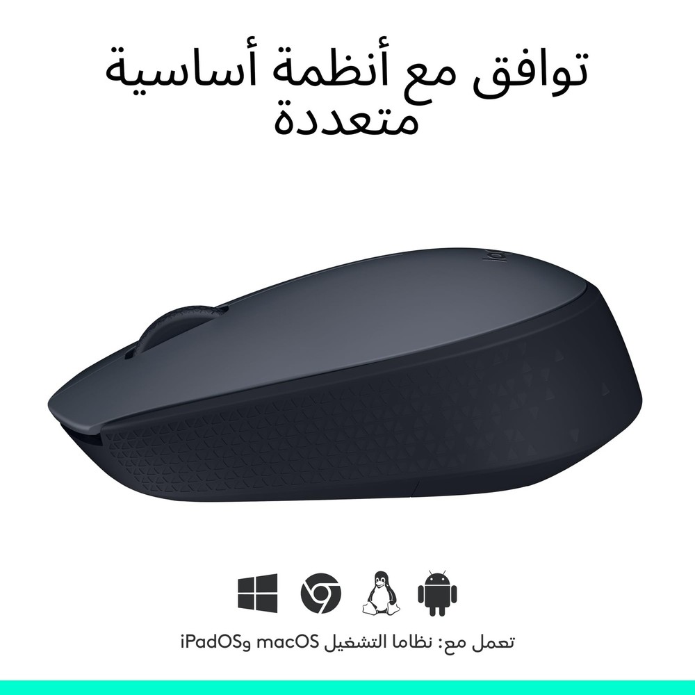 Logitech Wireless Mouse M170 Grey-k