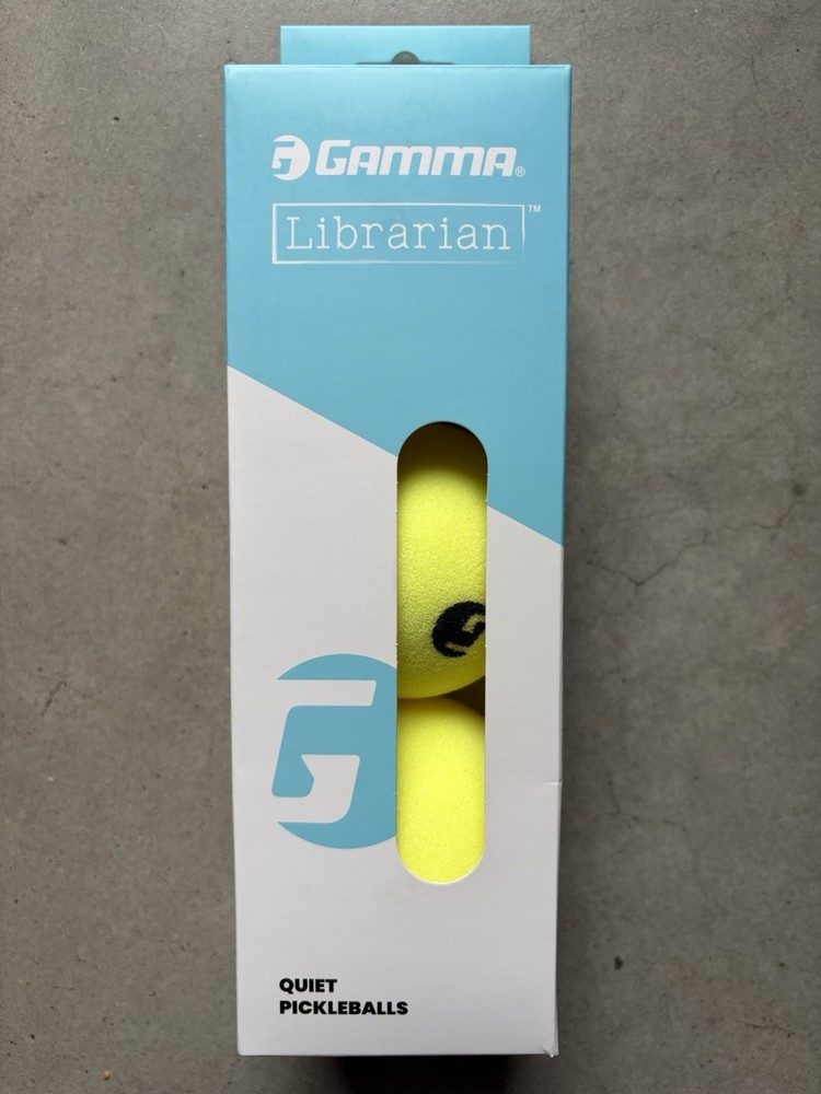 GAMMA Librarian Foam PickleBall -3 Pack
