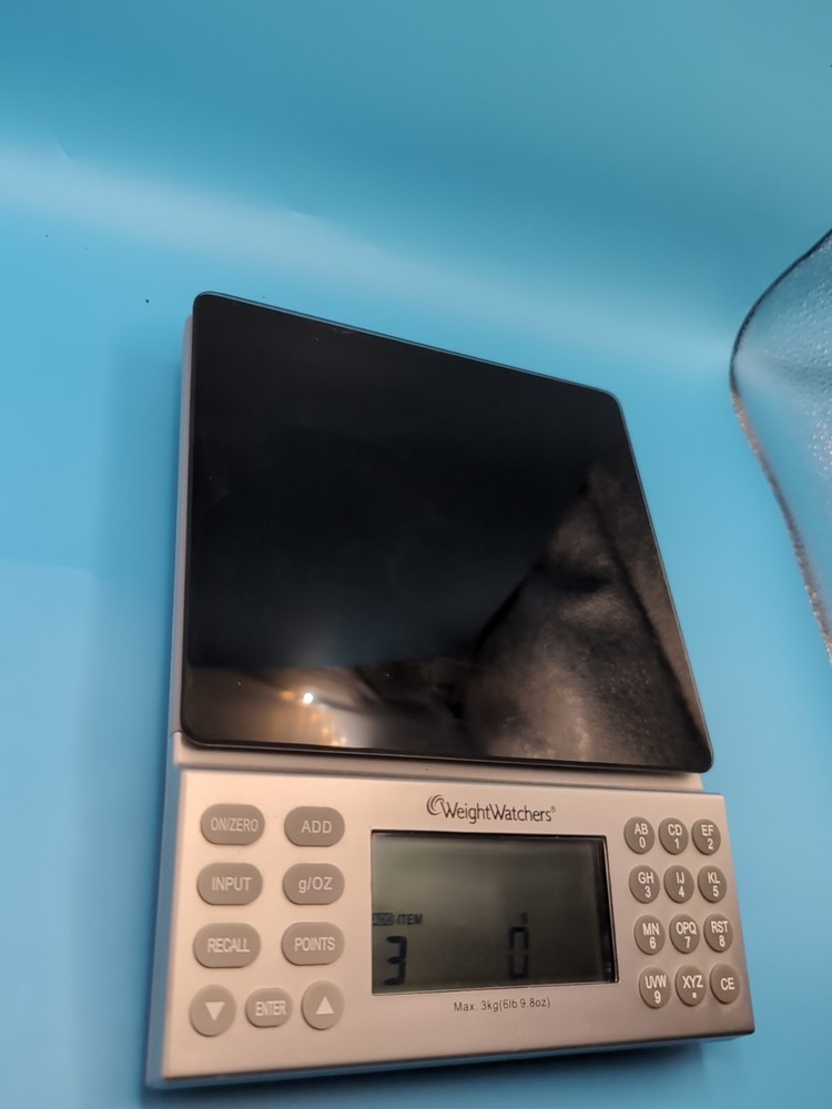 Weight Watchers Electronic Digital Food Scale with Points Values Database #3