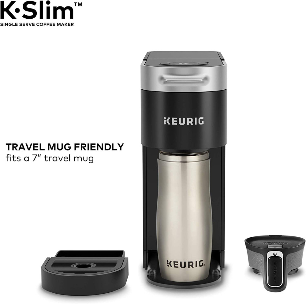 K-Slim Single Serve K-Cup Pod Coffee Maker, Multistream Technology, 3 Brew Sizes