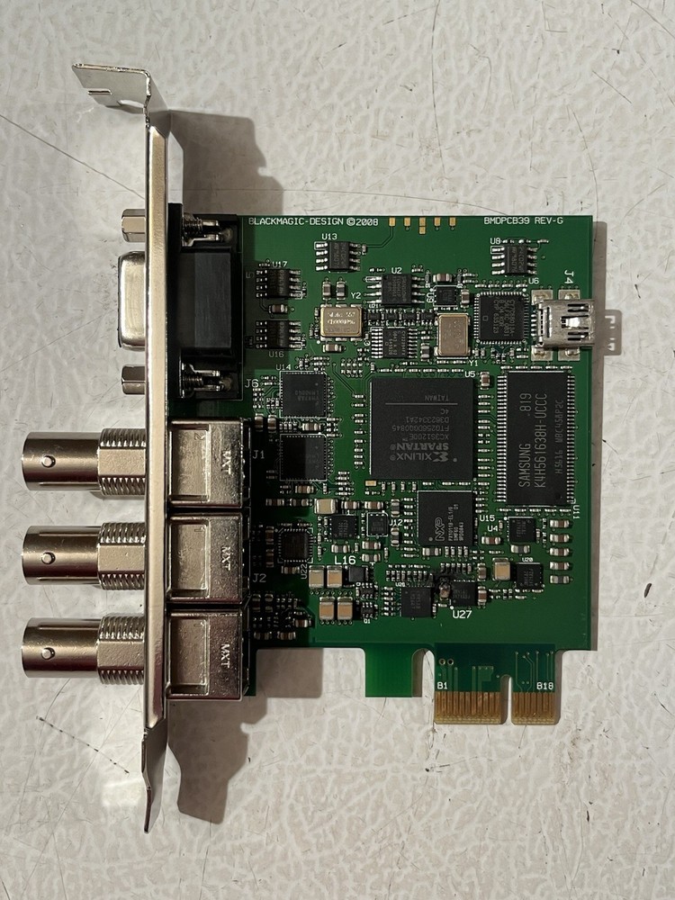 BLACKMAGIC DESIGN DECKLINK SDI VIDEO CAPTURE PLAYBACK CARD BMDPCB39