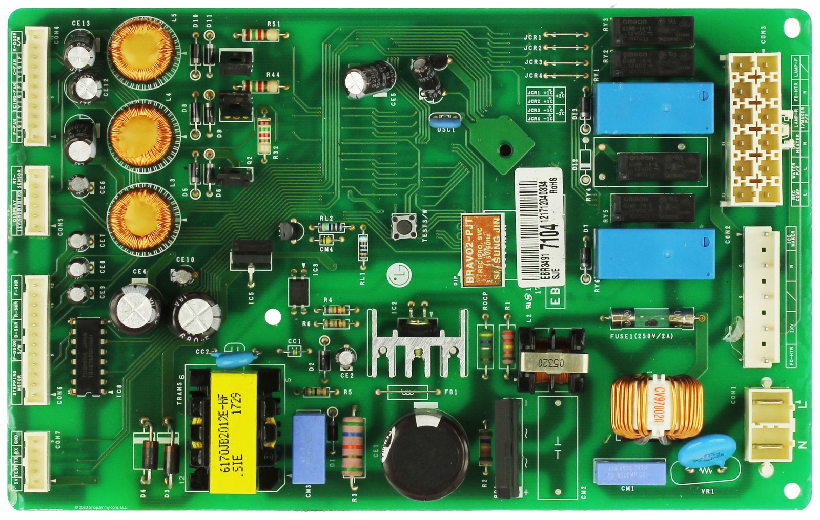 LG Refrigerator EBR34917104 Main Board