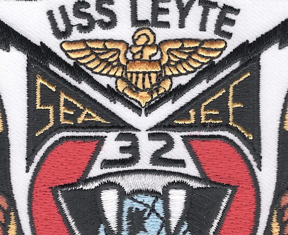 CVS-32 USS Leyte Ship Patch