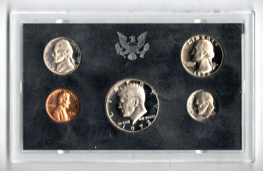 us coins auction 72 PROOF SET VERY NICE