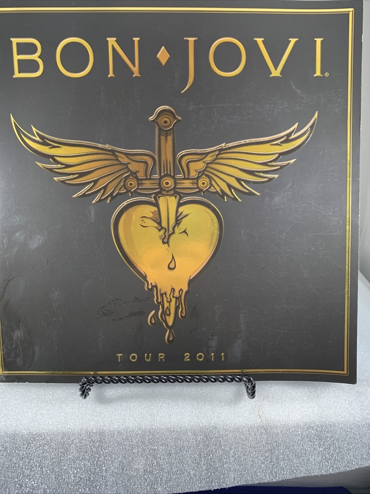 Bon Jovi 2011 Concert Tour Program Book - Good Condition