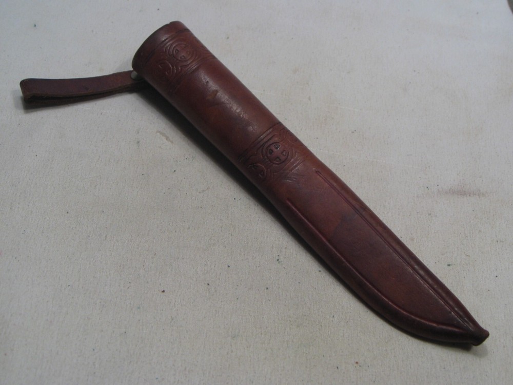 Handmade Fixed Blade Knife w/ Sheath. #18