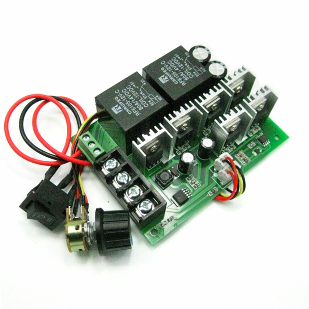 DC 40A DC Motor Speed Control Reversible PWM Controller 12V 24V 36V 2000W