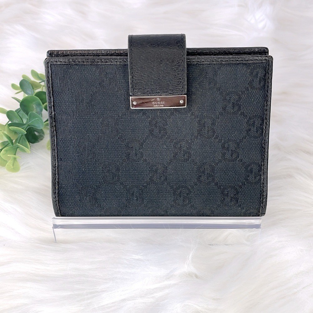 Gucci Black Monogram Agenda
