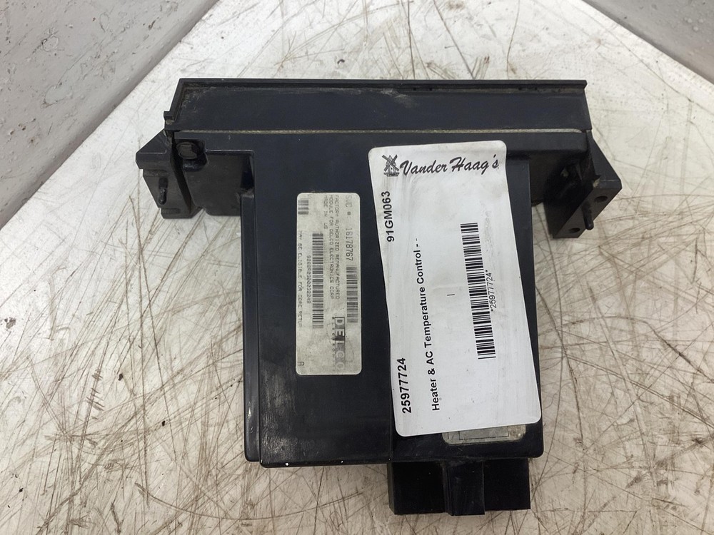 GMC TOPKICK Heater A/C Temperature Controls - Used