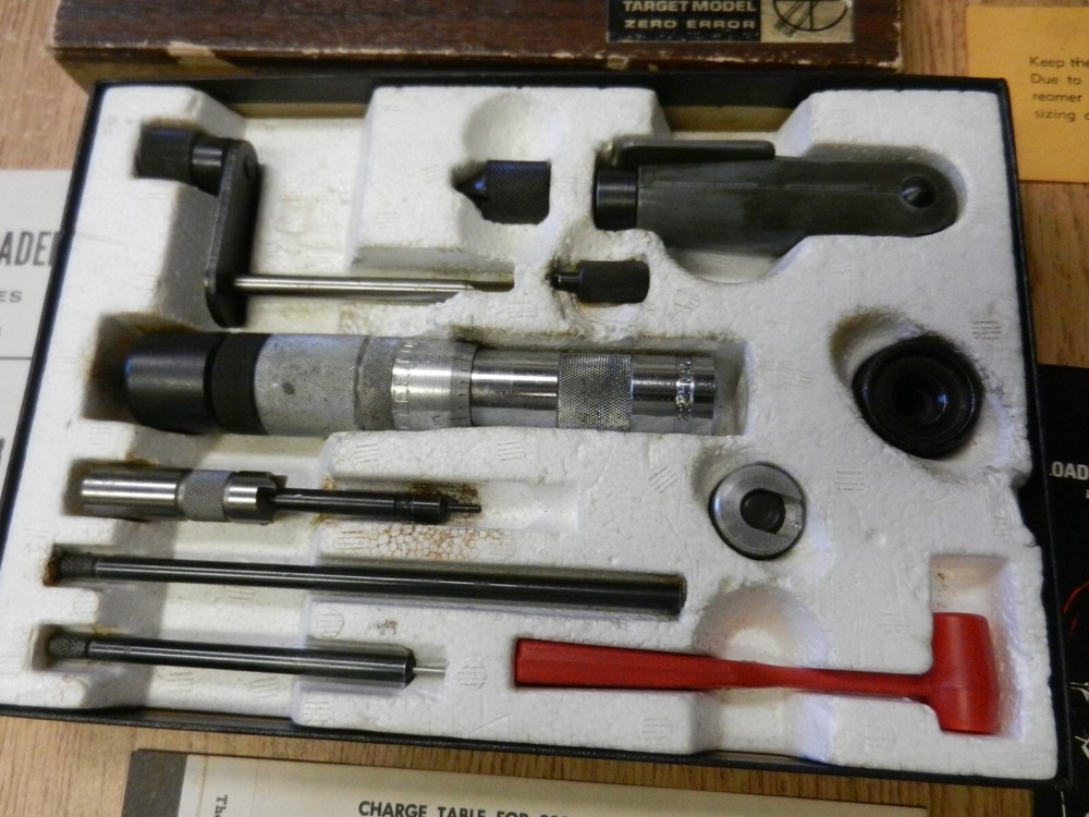 1974 Lee Loader Target Model Zero Error 222 Rem Mag In Original Box