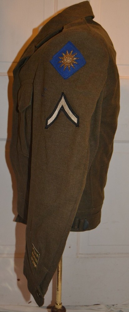 40th Infantry Division Bullion Patch