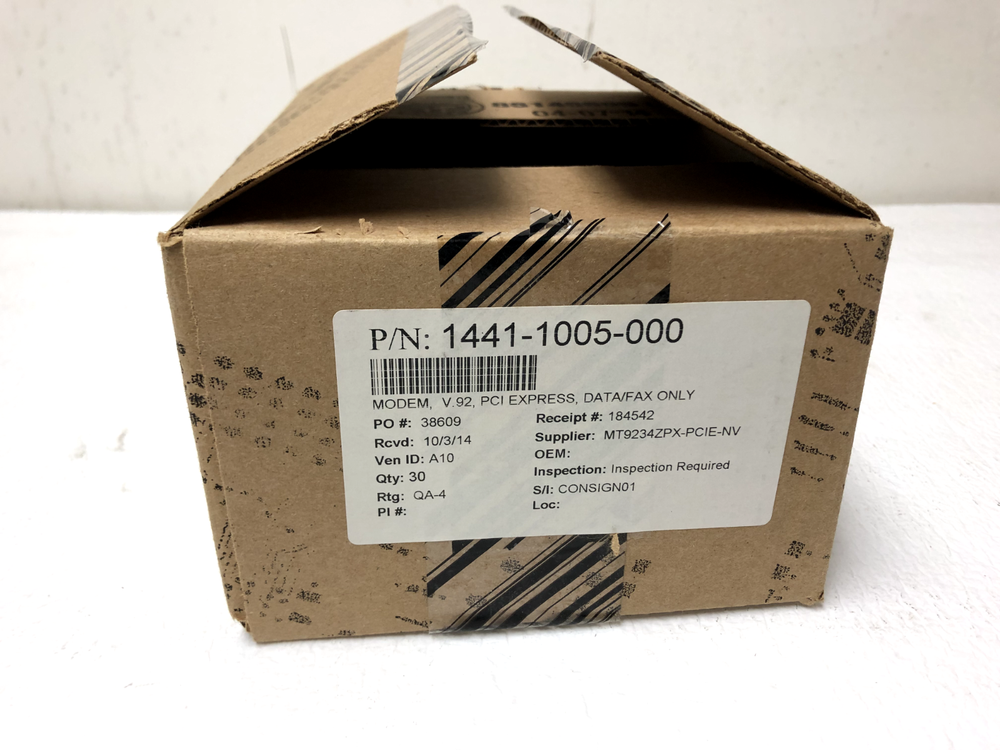 Multitech MT9234ZPX-PCIE Voice Data Fax Modem Card OPEN BOX