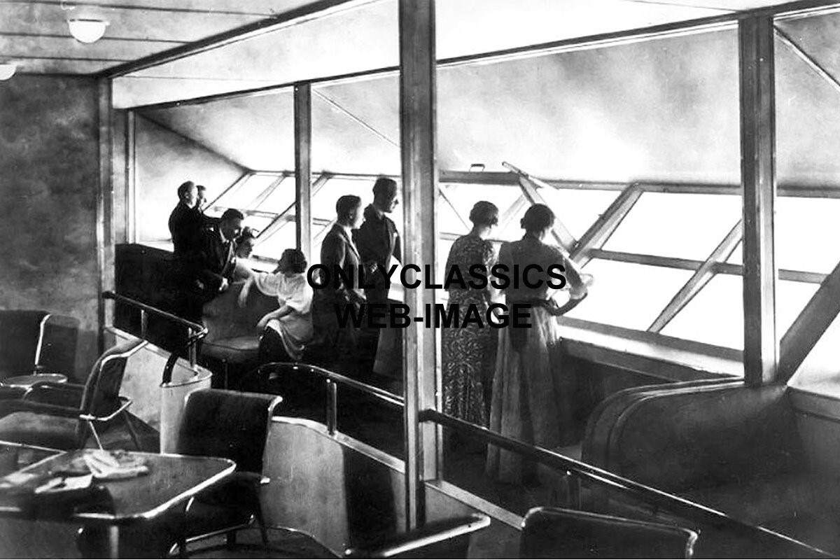 GERMAN AIRSHIP HINDENBURG DIRIGIBLE 34-4X6 PHOTOS LAKEHURST NJ AVIATION MILITARY