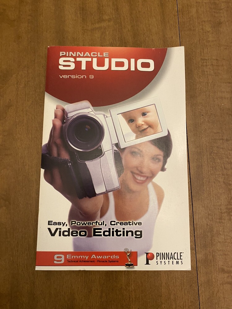 Pinnacle Studio Version 9 Video Editing Paperback Book 2003