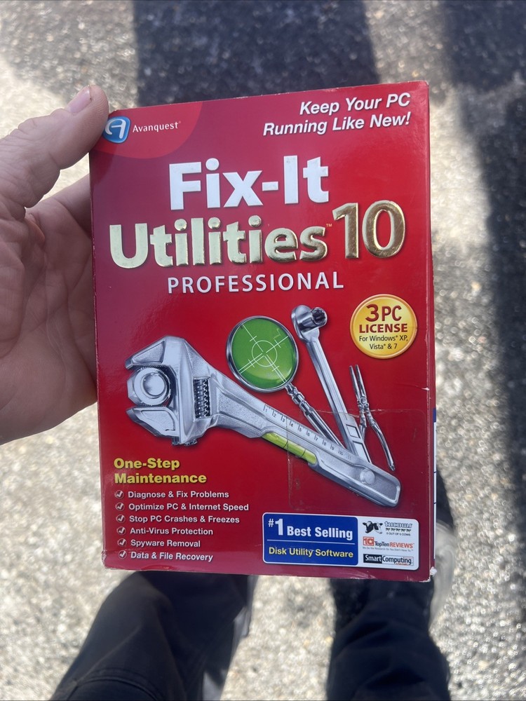 Fix-It Utilities Professional PC Software