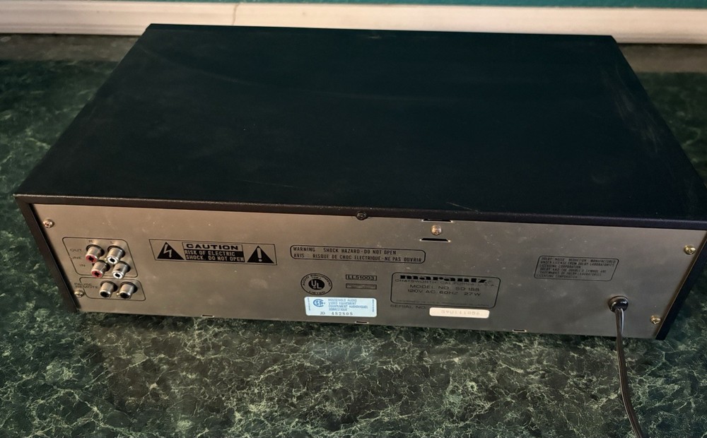 MARANTZ Stereo Dual Cassette Deck SD-155 with Dolby System *EXCELLENT CONDITION*