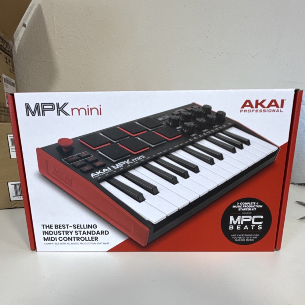 Akai Professional MPK mini MIDI Keyboard Controller 25 Synth Keys USB Pads