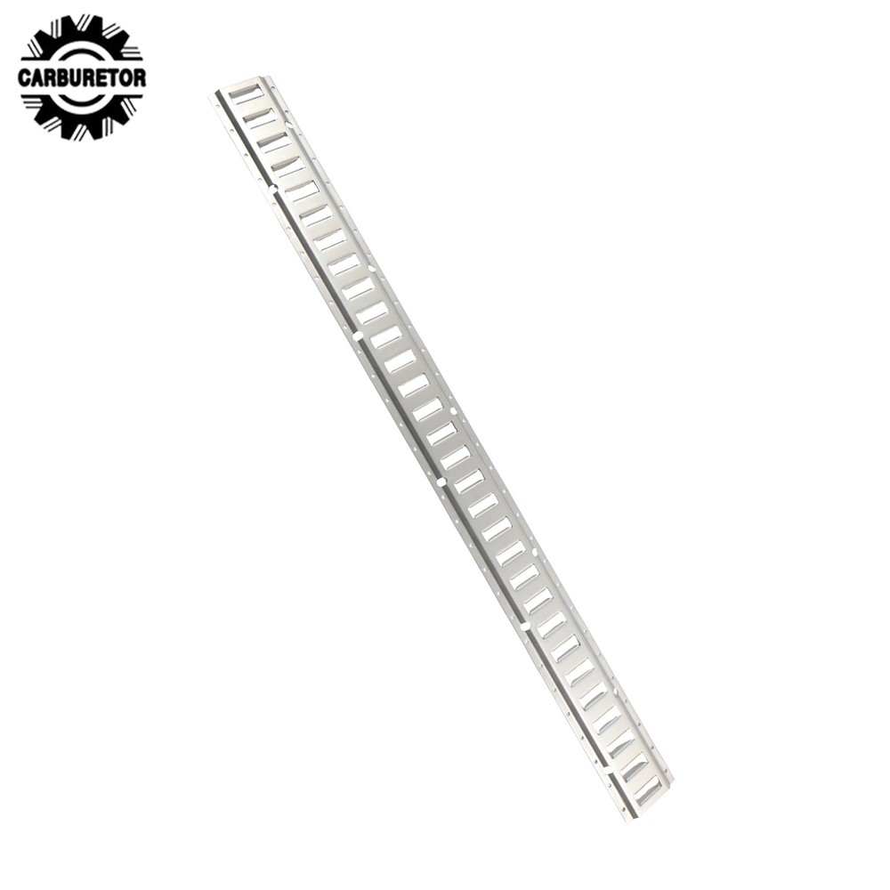 5 Feet Long E Track Rails Silver Finish 6 Pack For Cargo Management System