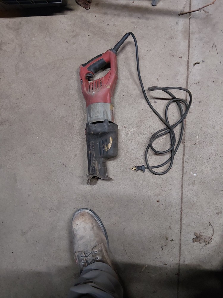 milwaukee super sawzall corded