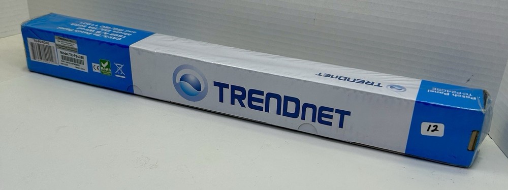 TRENDnet Patch Panel TC-P24C5E CAT.5 / 5e Patch Panel T568 A/B Wired