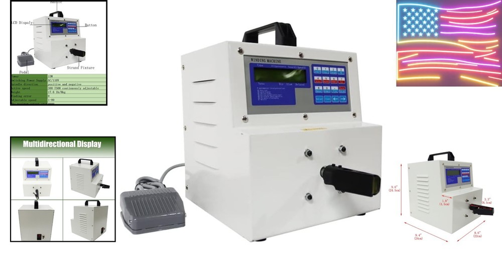 110V 15W Automatic Wire Twisting Machine High-speed Cable Wire Twister Single...