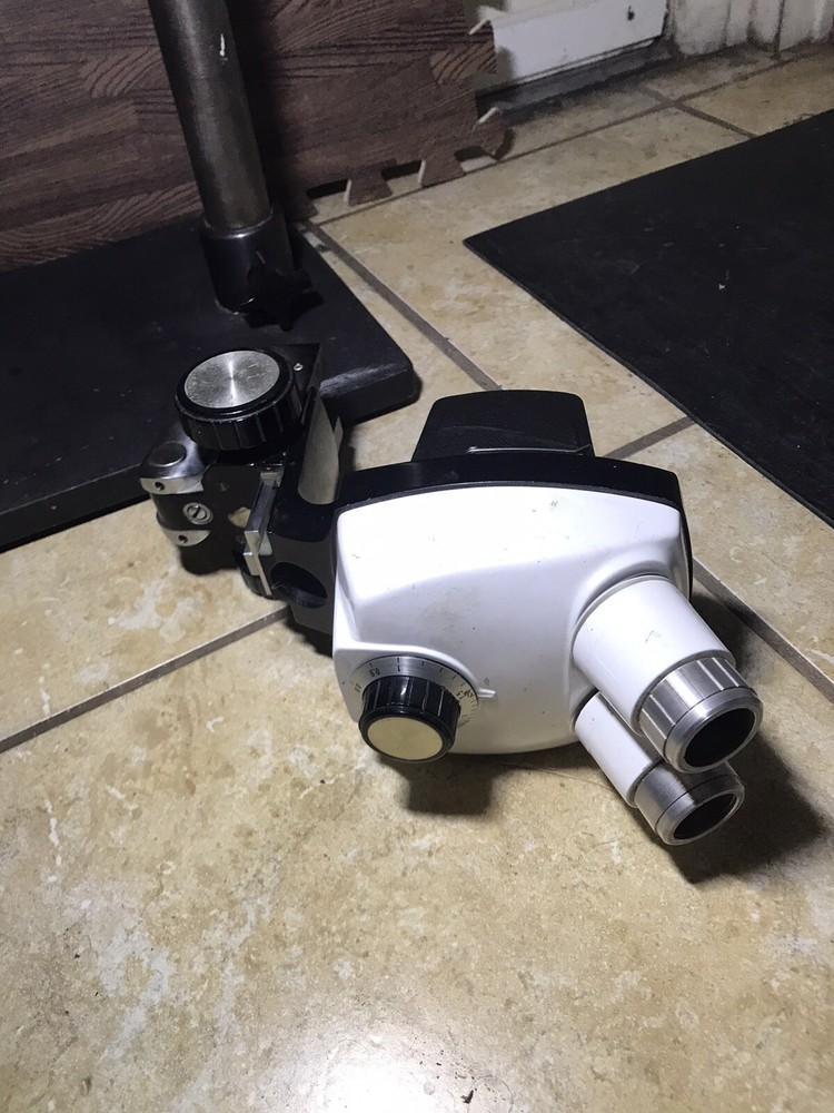 RARE McBain Microscope Head With Original Mount (Great Condition)