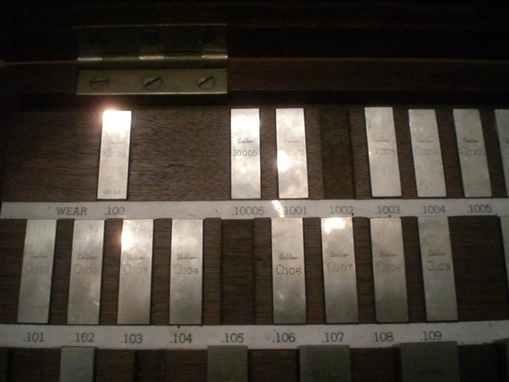 Weber Precision Gage Block Set