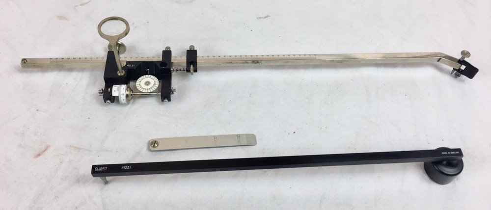 Vintage ALLBRIT Fixed Arm Polar Planimeter, Mathmatical Measuring Instrument