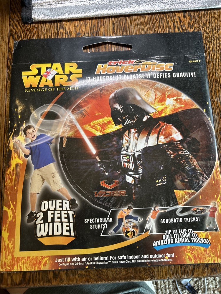 Darth Vader Trick HoverDisc Inflatable Hover Floats Defies Gravity Star Wars