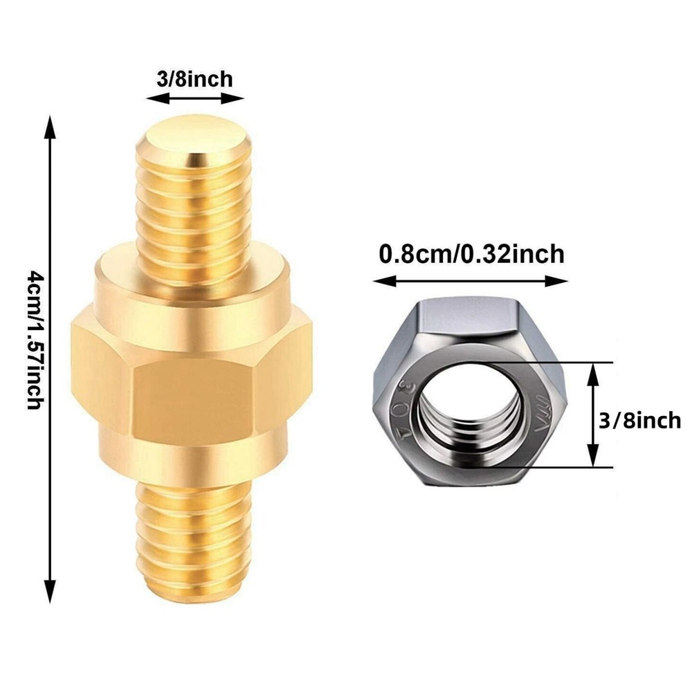 2pcs Side mount battery terminal extender adapter bolt easy to install