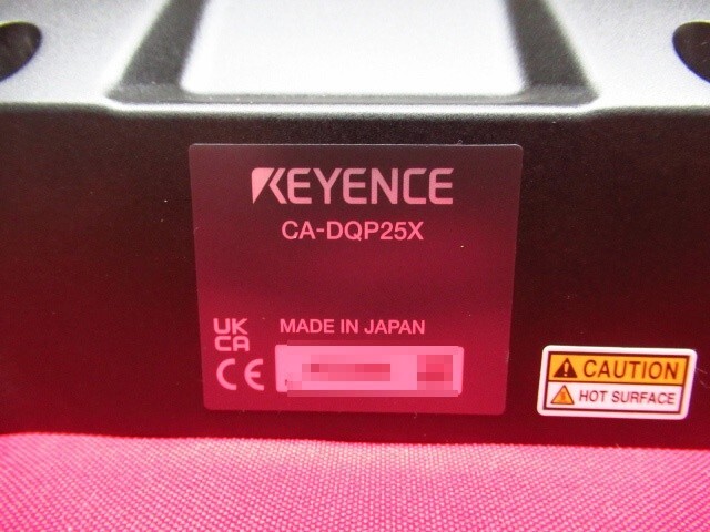 KEYENCE CA-DQP25X Industrial camera light source DHL