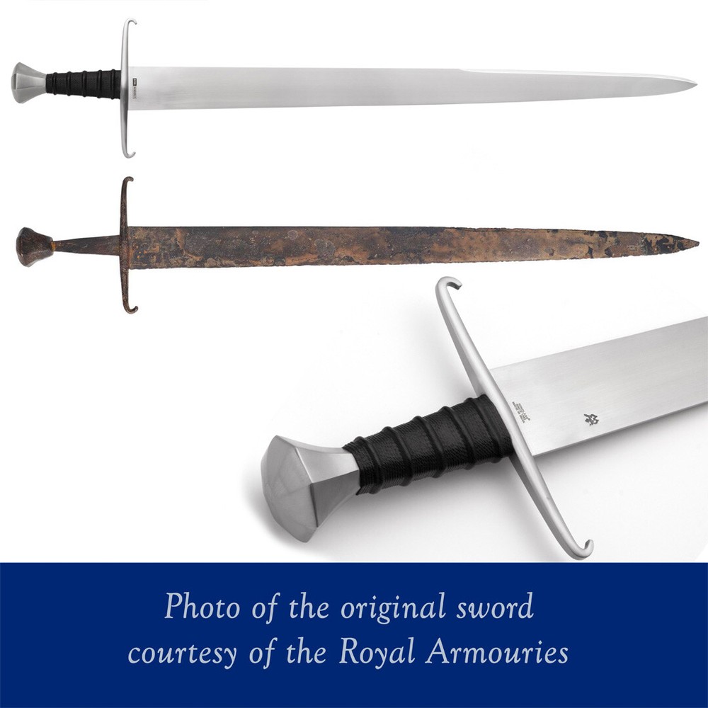 Single-edged armed sword from the mid-fifteenth century