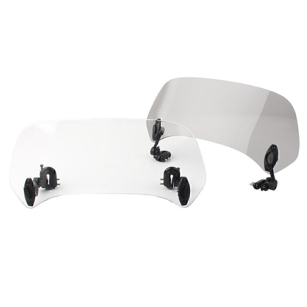 Adjustable Clip On Windshield Extension Spoiler Wind Deflector Universal