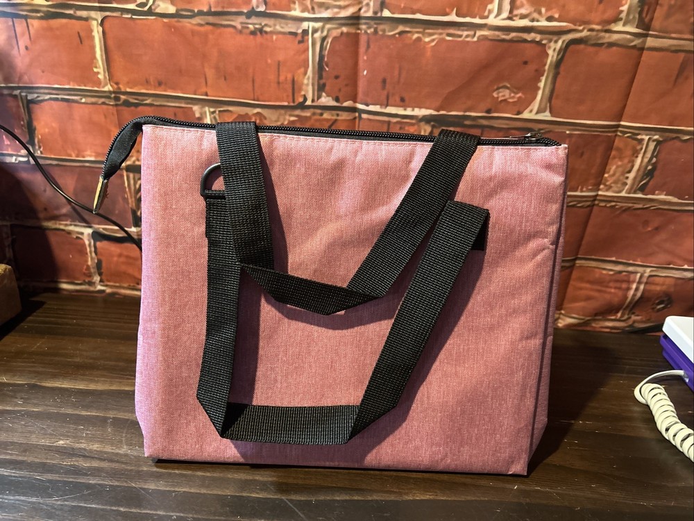 Inflated Pink Lunch Bag