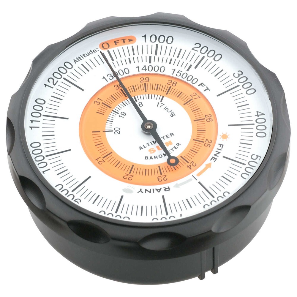 Sun Pocket Altimeter/Barometer English