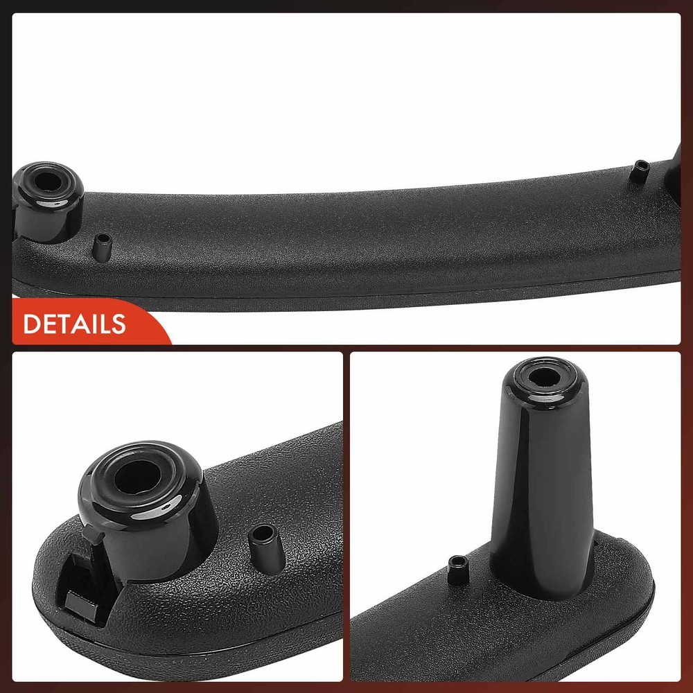 Black Front Passenger Interior Pull Door Handle for Mitsubishi Eclipse 2006-2012