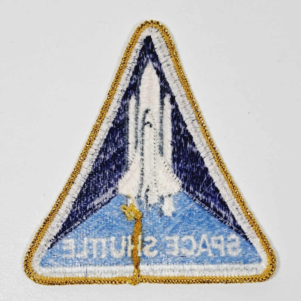 NASA Space Shuttle Program 4" Triangular Patch