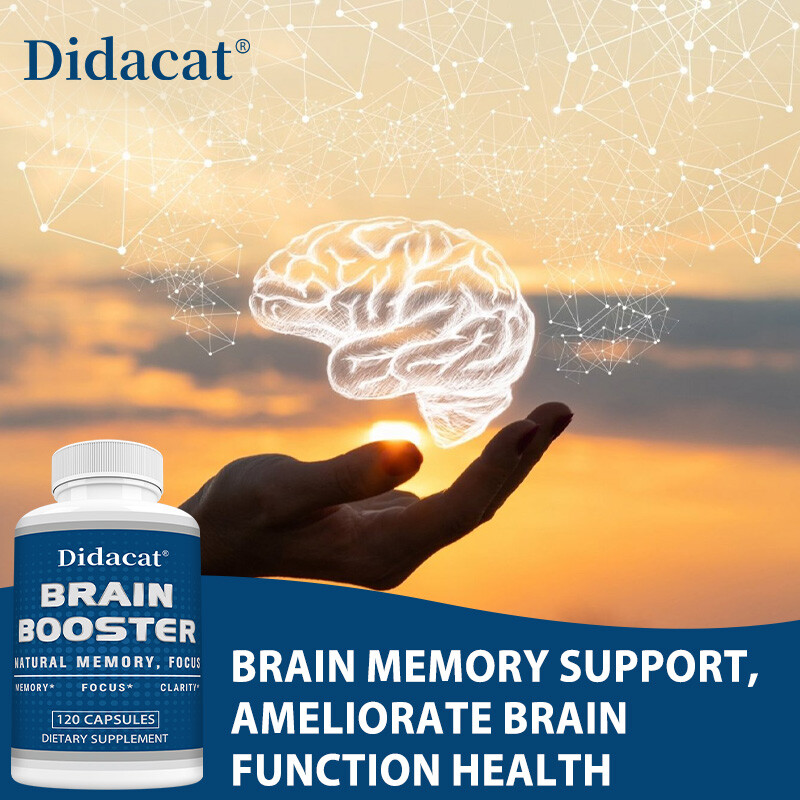 Brain Booster Capsules Brain Memory, Concentration Support Clear Brain Thinking