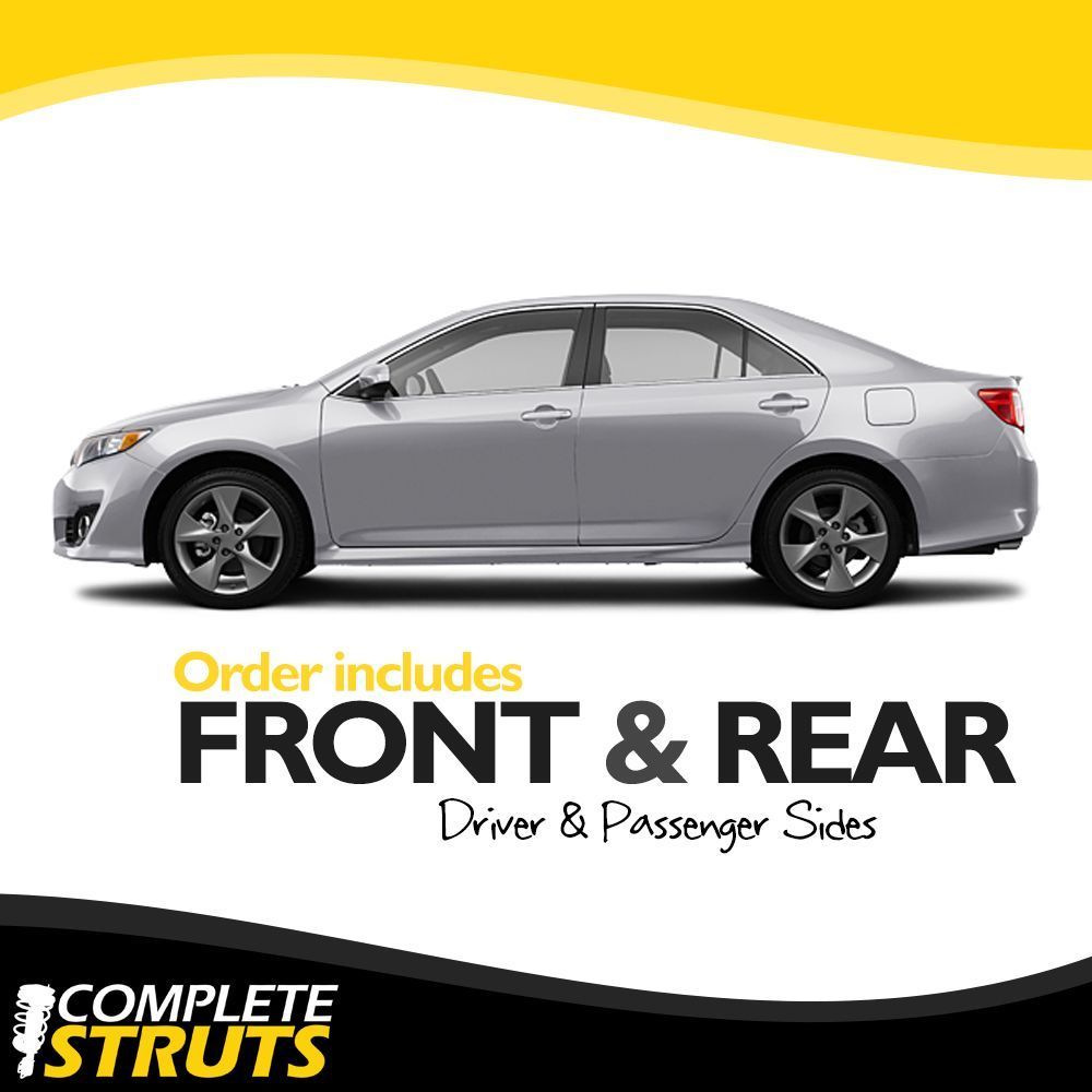 2006-2011 Ford Focus Front Quick Complete Strut & Rear Shock Absorber Bundle