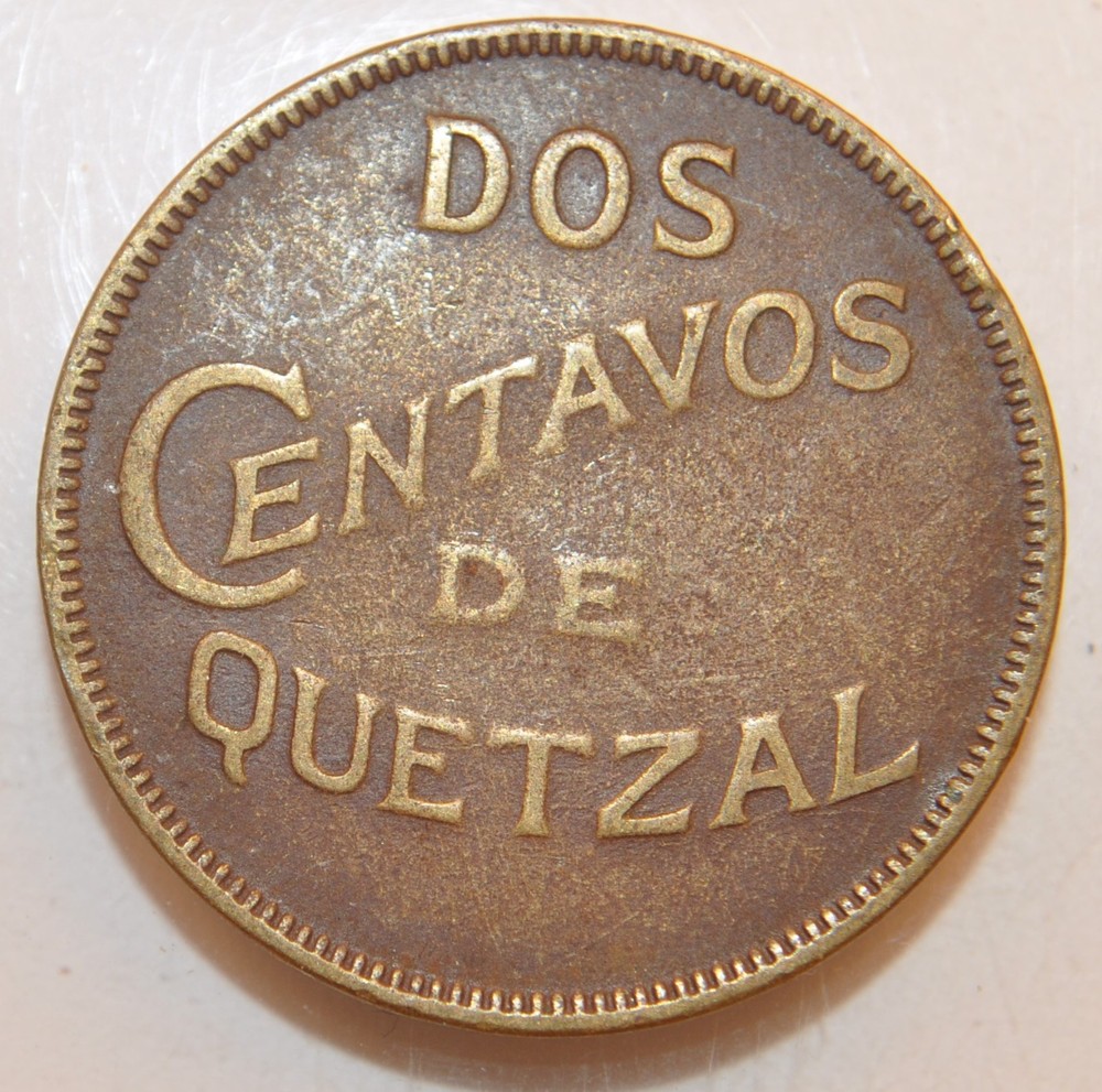 1932 Guatemala 2 centavos